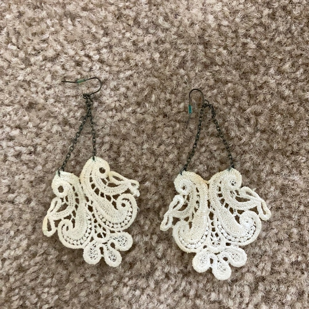 Lace earrings